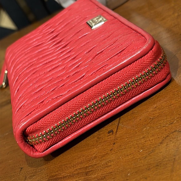 Coach Twist Madison Leather Continental Gathered Wallet with Original Coach Box - Picture 10 of 16